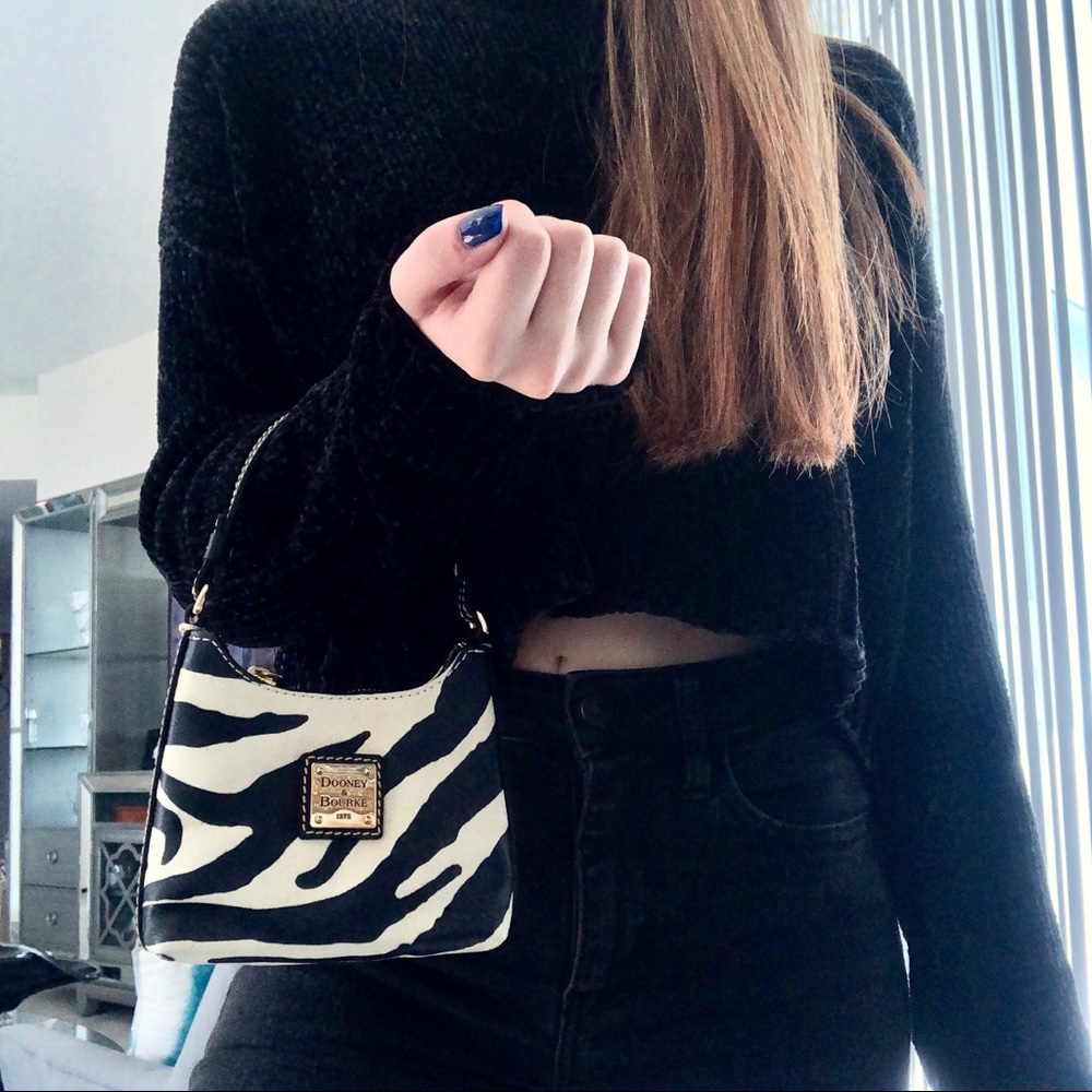 Dooney & Bourke Mini Zebra Leather Purse